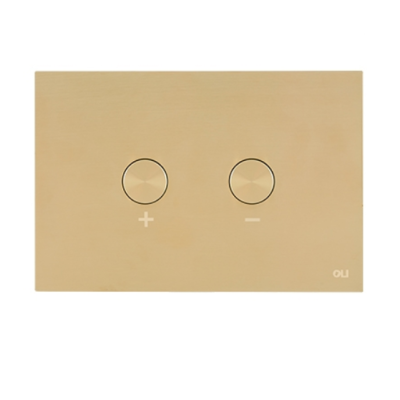 Кнопка смыва Oli Blink 878781 брашированное золото