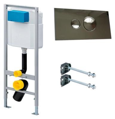 Система инсталляции для унитазов Viega Eco Plus 713386 крепления + кнопка смыва