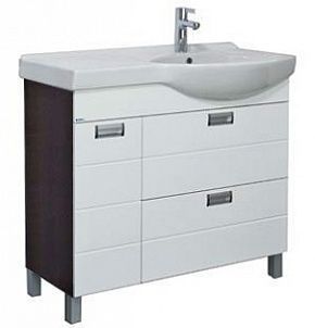 Тумба под раковину Aquanet Сити 00177502 90 R, венге