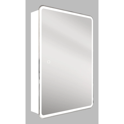 Зеркальный шкаф Style Line Каре СС-00002462 40x80 см L/R, с LED-подсветкой, сенсорным выключателем, диммером, белый