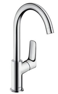 Смеситель Hansgrohe Logis 71130000 для раковины 210 см, поворотный излив