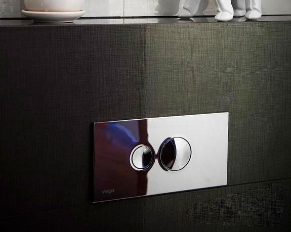 Система инсталляции для унитазов Viega Eco Plus 713386 крепления + кнопка смыва