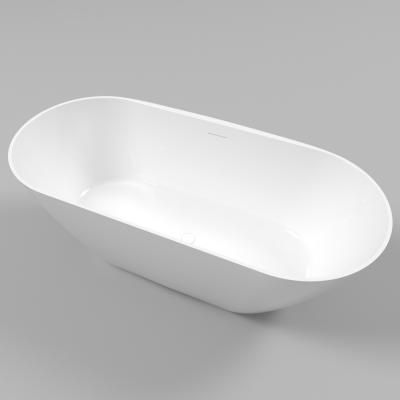 Ванна из искусственного камня Whitecross Coral X 0203.170077.100 170x77 белый глянцевый