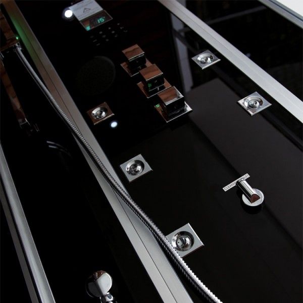 Душевая кабина Eago DZ 962 F8 черная