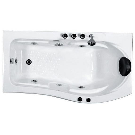 Акриловая ванна Gemy G9010 B L с гидромассажем