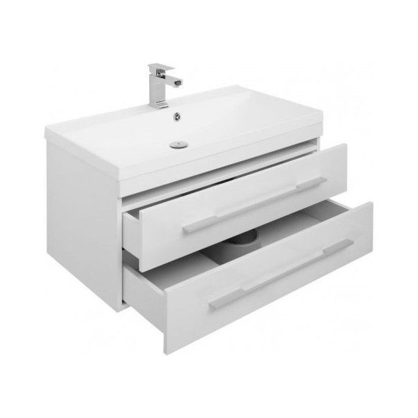 Тумба под раковину Aquanet Нота 00171492 90 белая
