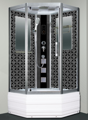 Душевая кабина Niagara Lux 7719B 90х90 см, черный