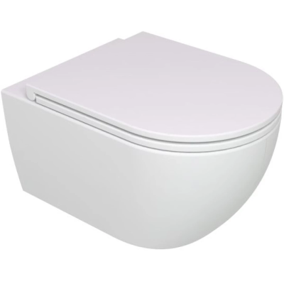 Унитаз подвесной GSG Like LKWCSO001 безободковый, белый матовый