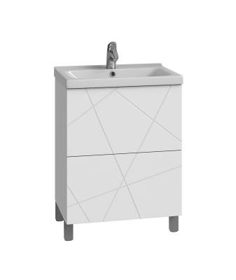 Тумба VIGO Geometry под раковину Geometry 600-0-2 (Фостер) (tn.bsf.GEO.FOS.60.2Y)