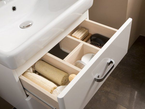 Тумба с раковиной Aquaton Америна 1A137701AM010 80 белый