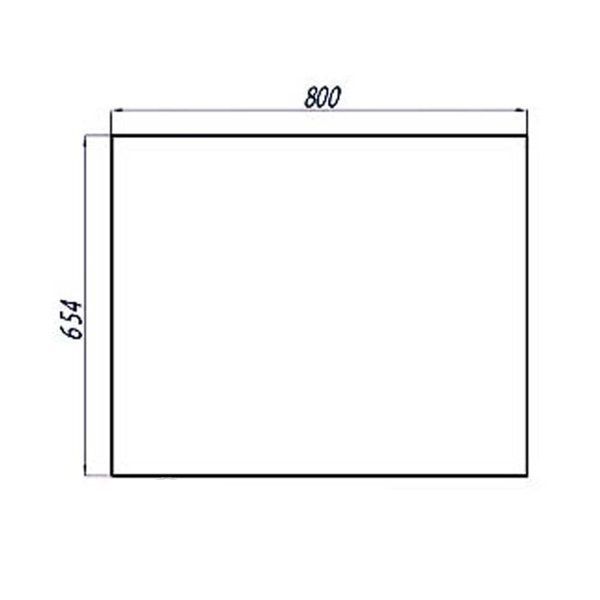 Мебель для ванной Aquaton Америна 1A137701AM950 80 чёрный
