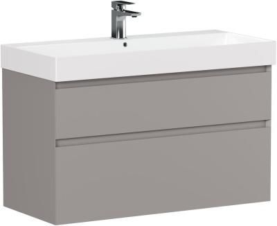 Тумба под раковину Allen Brau Infinity 100 1.210027.PGM платина матовый