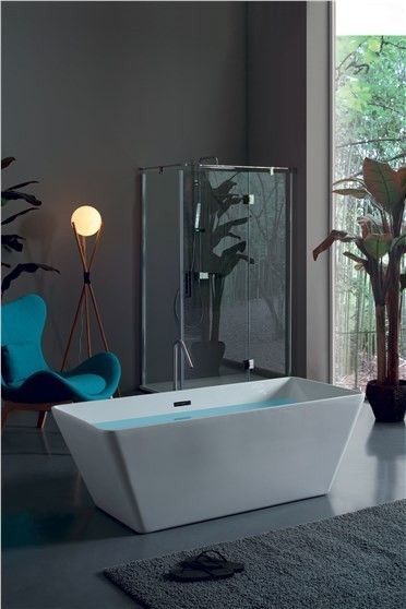 Акриловая ванна Kerasan Ego 743101 160x70 отдельностоящая