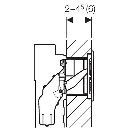 Кнопка смыва Geberit Sigma 40 115.600.SI.1 с системой удаления запаха