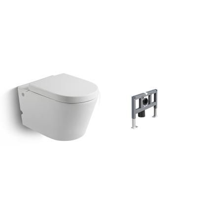 Унитаз подвесной Cerutti SPA CT7279 с функцией импульсного слива и инсталяцией