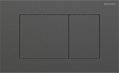 Кнопка смыва Geberit Sigma 40 115.629.QD.1 для инсталляции, черный хром матовый