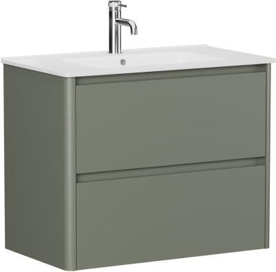 Тумба под раковину Allen Brau Gravity 80 1.370009.CGM олива матовый