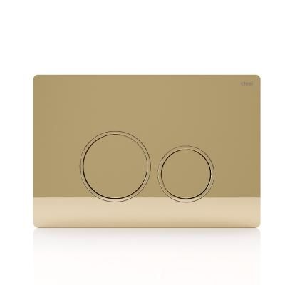 Кнопка смыва Ctesi Round BK0202128 золото