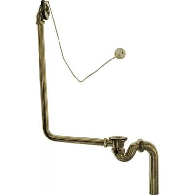 Слив-перелив BelBagno BB-OVF-02-BRN для ванны, бронза