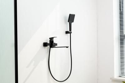 Смеситель для ванны Frap F2MS29AQ1-FI6, черный матовый