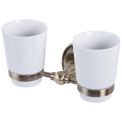 Стакан двойной Veragio Bonjour Bronzo VR.BNR-7842.BR