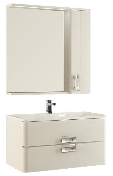 Тумба под раковину Aquanet Паллада 00175311 90 слоновая кость