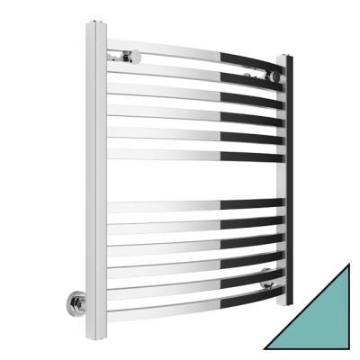 Полотенцесушитель водяной Сунержа Аркус 600х600 глянцевый зелёный