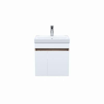 Тумба с умывальником IDDIS подвесная с дверцами 50 см белая/под дерево Zodiac (ZOEAD5RXADAG0iKR95GWK)