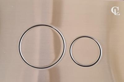 Кнопка для инсталляция CeramaLux DC/2-013 темная бронза, темная бронза