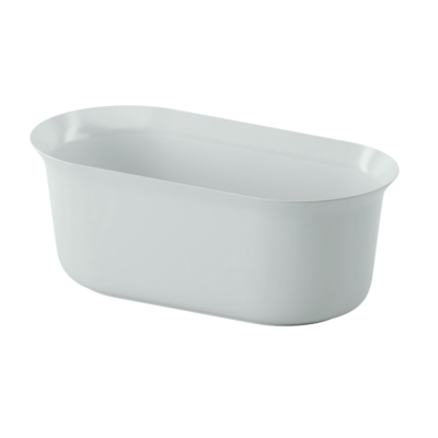 Ванна из искусственного камня ArtCeram Petite ACW005 05 140x70 bianco matt