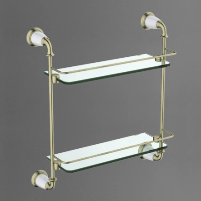 Полка стеклянная 49,6 см Art&Max Bianchi AM-E-2611-D-BR