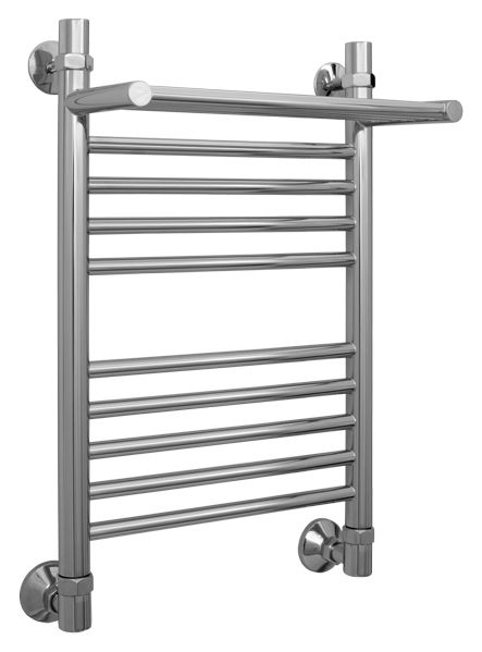 Полотенцесушитель водяной Сунержа Богема с полкой 600x400 L хром с доп. перемычкой