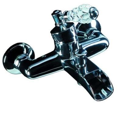 Смеситель Boheme Vogue crystal 223-CRST для ванны, хром