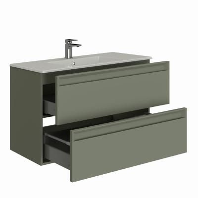 Тумба под раковину Allen Brau Eclipse 80 1.E1002.CGM 2.0 олива матовый