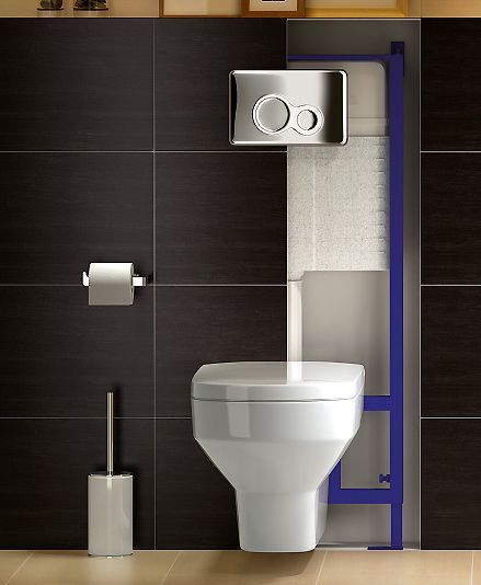 Система инсталляции для унитазов Cersanit Slim & Silent IN-MZ-SLIM