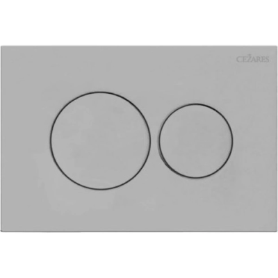 Кнопка смыва Cezares Pneumatic PN1-BTN-IN для инсталляции, сатин