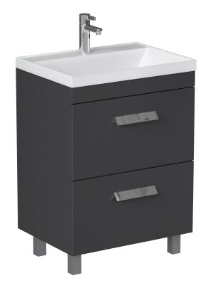 Тумба Velvex напольная Orlando 60, серый (tn.ORL.CLA.60.2Y графит)