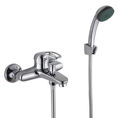 Смеситель для ванны монокомандный, с ручным душем, хром Veragio PONT VR.PNT-2101.CR