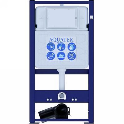 Инсталляция для подвесного унитаза Aquatek Standart INS-0000016 без клавиши смыва