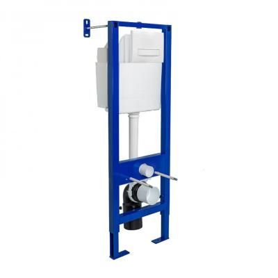 Система инсталляции для унитаза Berges Wasserhaus АТОМ Line 410 040339 белый