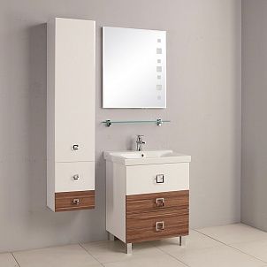 Мебель для ванной Акватон Стамбул 1A145801ST560 65 М эбони темный