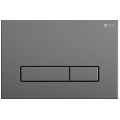 Кнопка смыва Point Меркурий PN44831GM для инсталляции, графит