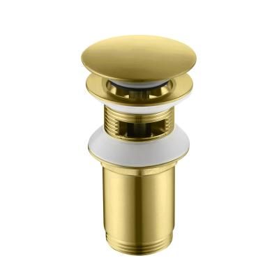 Донный клапан Timo золото шлифованное (8011/20)