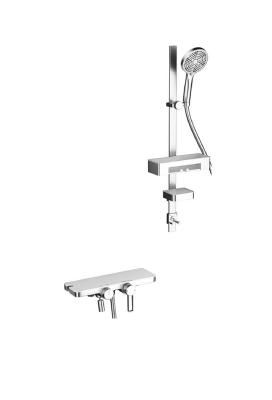 Смеситель для ванны Gappo G96-20 G3296-20 с душевым гарнитуром, белый