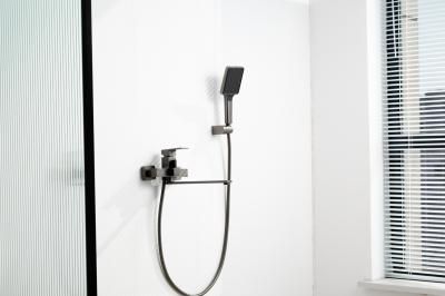 Смеситель для ванны Frap F2291-9, оружейная сталь