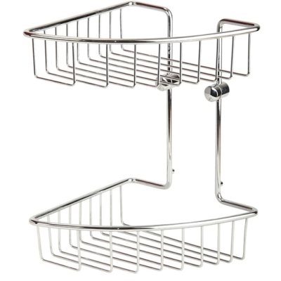 Полка угловая 20x20 см Veragio Baskets Cromo VR.GFT-9034.CR