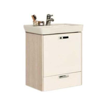 Тумба под раковину Aquaton Йорк 1A170801YOAV0 55 М белый/ясень фабрик