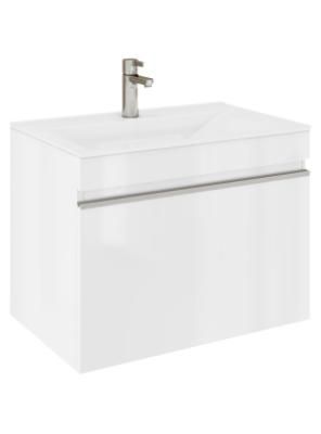 Тумба подвесная Velvex Pulsus 70 Белая (tp.PUL.PUL.70.1Y белый глянец)