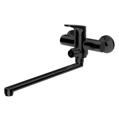 Смеситель Bravat Eler F6191238BM-01L-RUS для ванны черный