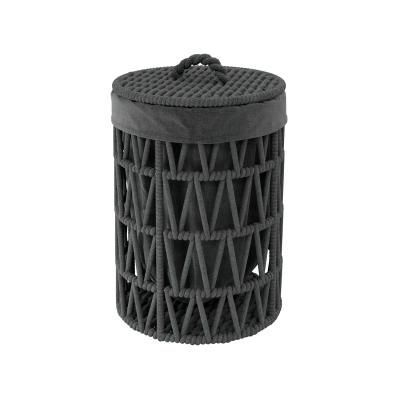 Корзина для белья WasserKRAFT Mosel WB-460-S черный